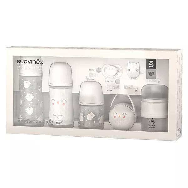 Suavinex Bonhomia Baby Set Kit de Nacimiento Gris