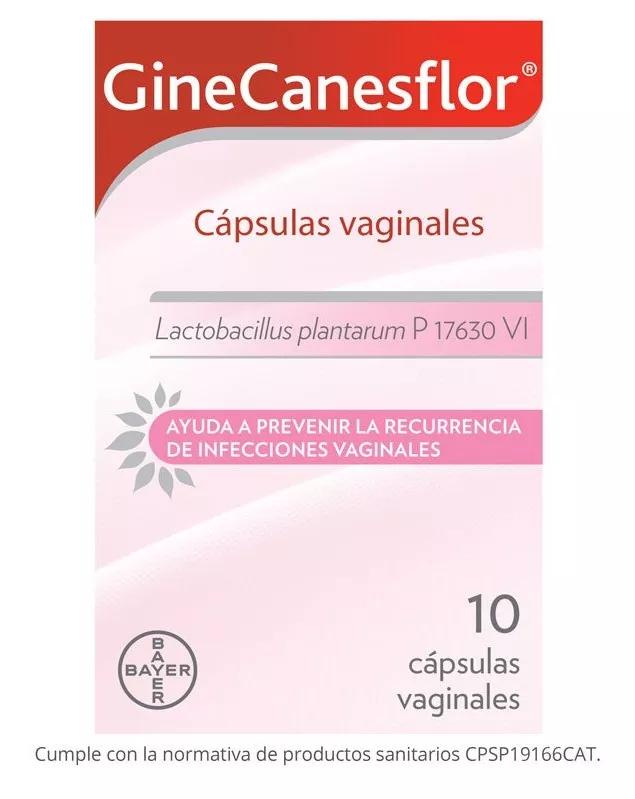 Gine-canestén Ginecanesflor Vaginales 10 Cápsulas