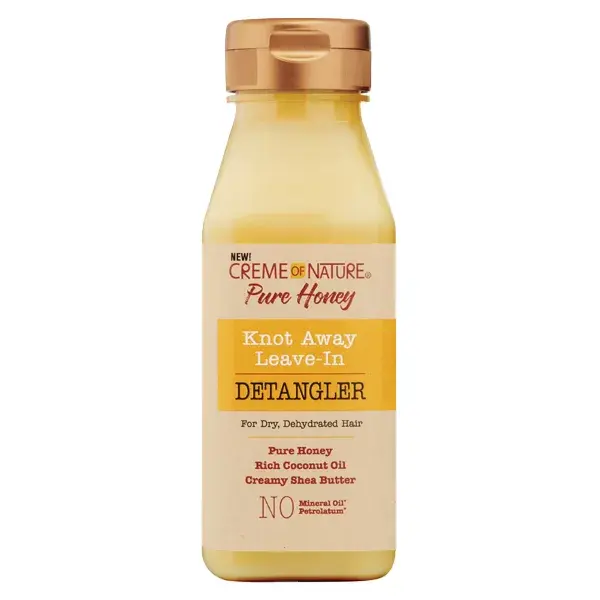 Creme of nature, Pure Honey, Soin démêlant sans sulfate, sans rinçage, 236,5ml