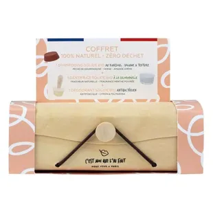 Diet World Cofanetto Solidale Zero Scarti Shampoo Rhassoul - Dentifricio Menta - Deodorante