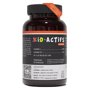 Synactifs Kidactifs Vitamine & Minerali 30 gomme