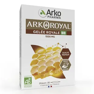 Arkofluides gelatina 20 bulbi di Royale Bio 1500 mg