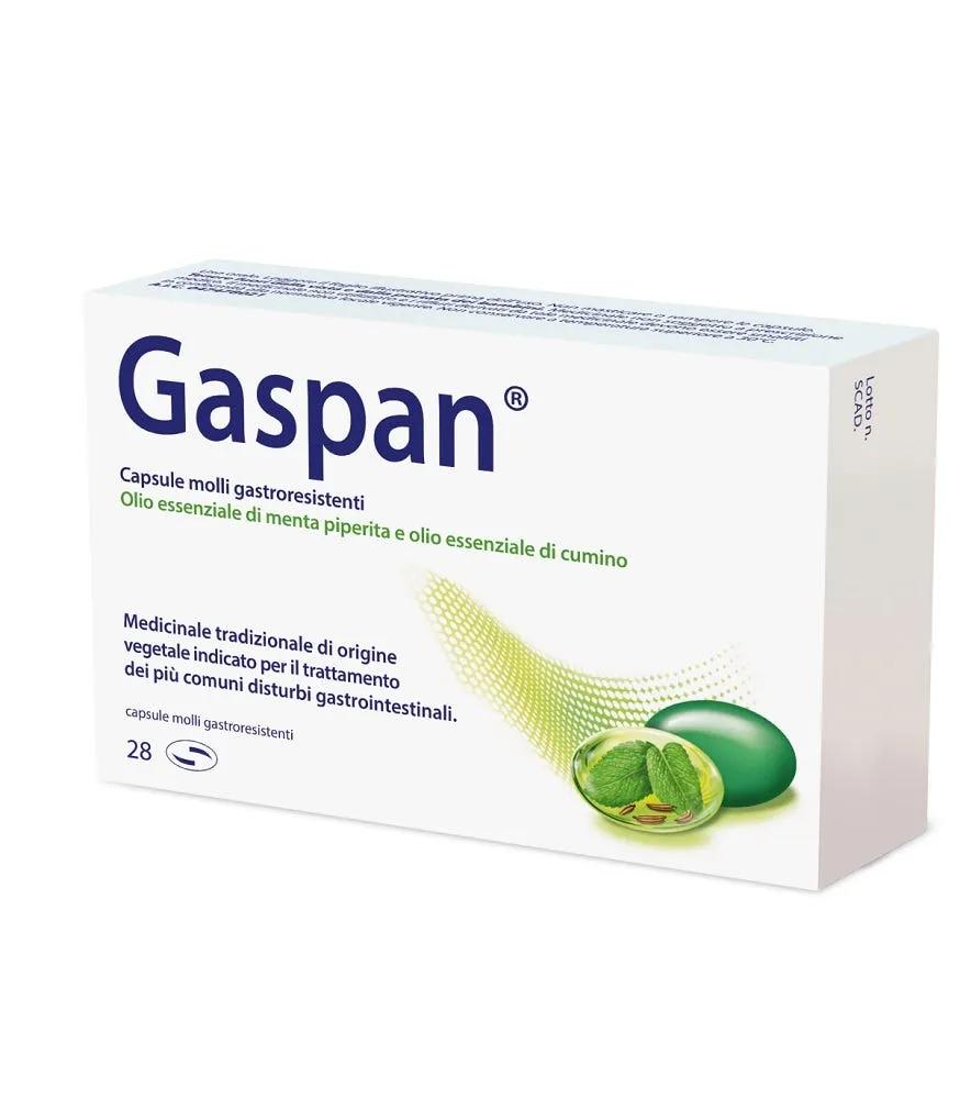 Gaspan Trattamento Disturbi Intestinali 28 Capsule Molli