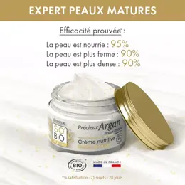 So'Bio Étic Précieux Argan Crème de Jour Nutritive Peau Mature Bio 50ml