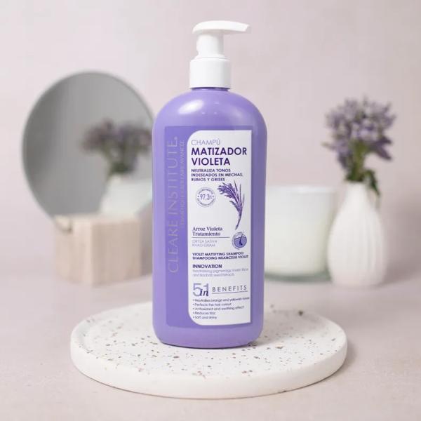 Clearé Institute Violet Toning Shampoo 400ml