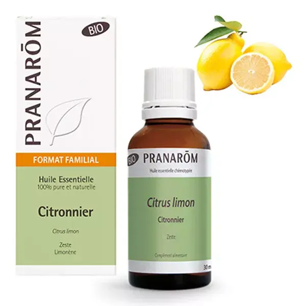 Pranarom Aceite Esencial de Limón Bio 30ml 