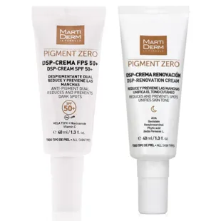 MartiDerm Pigment Zero Depigmenting Cream 40 ml + DSP Renewal Cream 40 ml