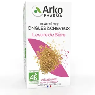 Arkopharma Arkogélules Lievito di Birra Bellezza delle Unghie e Capelli Bio 45 capsule