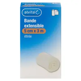 Alvita Bande Extensible 5cm x 3m 1 unité