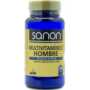 Sanon Multivitamínico Hombre 60 Cápsulas de 550 mg