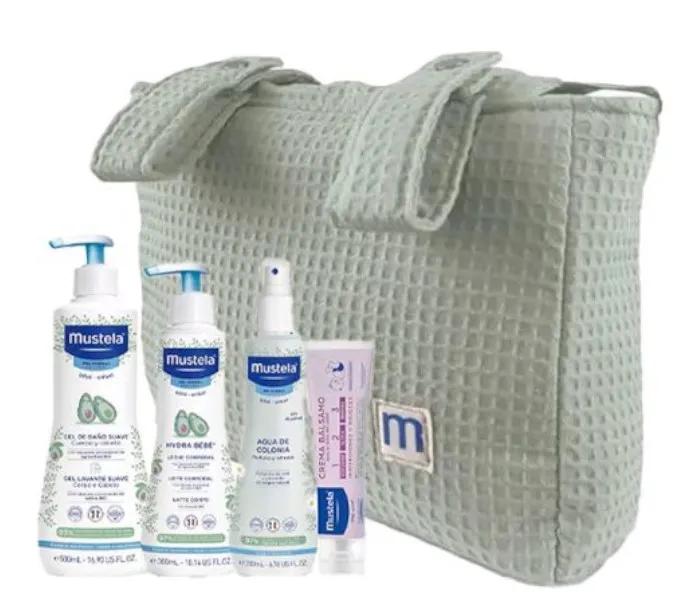 Imagen de Mustela Bolsa Carrito Menta 4 Productos de Higiene
