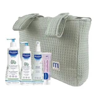 Mustela Mint Trolley-Tasche 4 Hygieneprodukte