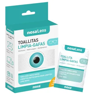 Nosa Lens Eyeglass Cleaning Wipes 20 units