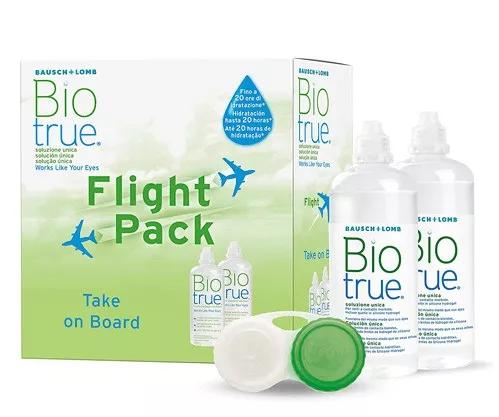 Bausch&Lomb Biotrue Solução Única Kit de Viagem 2x 100ml