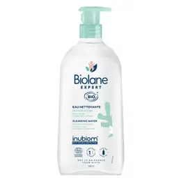 Biolane Expert - Eau Nettoyante Sans Rinçage Bio - Peaux Sensibles - 500ml