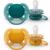 Avent Ultra Soft Pacifiers 6-18m 2 units Green and Orange