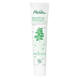 Melvita Les Essentiels Dentifrice Haleine Pure Menthe Bio 75ml