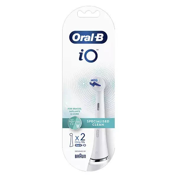 Oral-B iO Brossettes Specialised Clean Lot de 2