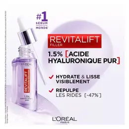 L'Oréal Paris Revitalift Filler +Acide Hyaluronique Sérum Anti-Rides 30ml