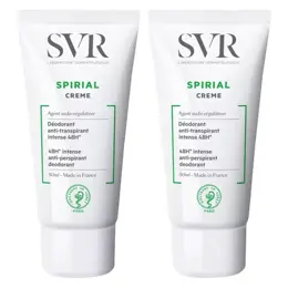 SVR Spirial Crème Anti-Transpirante Lot de 2 x 50ml