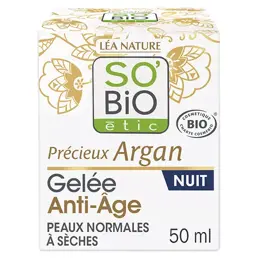 So'Bio Étic Précieux Argan Gelée Anti-Âge Nuit Bio 40ml