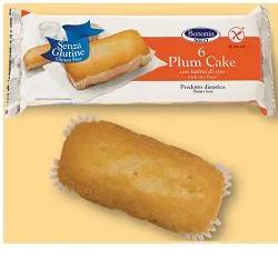 Bononia Senza Glutine Plumcake Con Farina di Riso 6x36 g