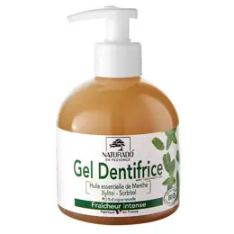 Naturado Dentifrice Gel Menthe Xylitol Bio 300ml