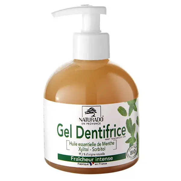 Naturado Toothpaste Gel Mint Xylitol Organic 300ml 