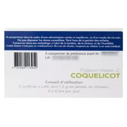 L'Herbôthicaire Tisane Coquelicot Bio 30g