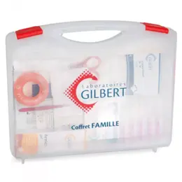 Laboratoires Gilbert Premiers Secours Coffret de Secours Famille