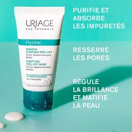 Uriage Hyséac Masque Purifiant Pell-Off Doux Matifiant 50ml