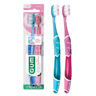 Gum Pro Sensitive Ultra Soft Toothbrush 2 Pcs