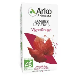 Arkopharma Arkogélules Jambes Légères Vigne Rouge Bio 150 gélules