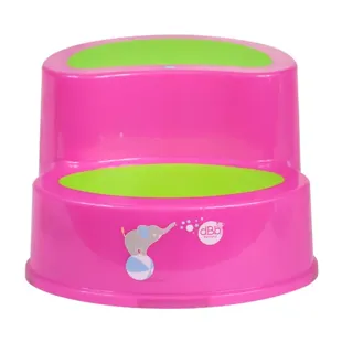 dBb Remond Scaletta Anti-Scivolo Elefante Rosa Translucida