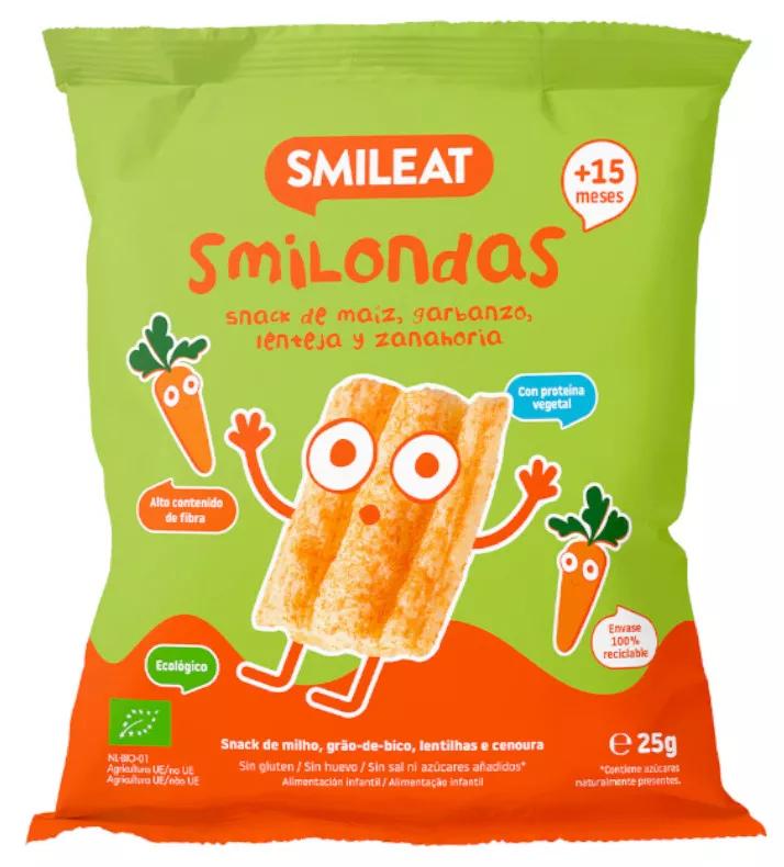 Smileat ECO Maïs, Kikkererwt, Linzen en Wortel Smilondas +15m 25 gr