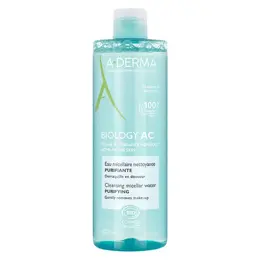 A-Derma Biology AC Eau Micellaire Nettoyante Purifiante 400 ml