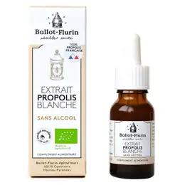 Ballot-Flurin Propolis Blanche Extrait Bio 15ml