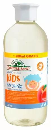 Corpore Sano Shampoo per bambini alla pesca biologica 300 ml + Free 200 ml