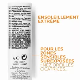 La Roche Posay Anthelios XL Crème Solaire Stick Zones Sensibles Visage SPF50+ 9g