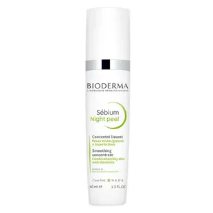 Bioderma Sébium Night Peel Gel Levigante Peeling Delicato Pelli Miste e Grasse 40ml