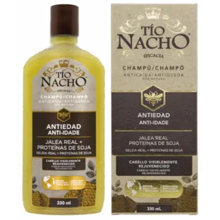 Uncle Nacho Anti-Aging Anti-Hair Loss Shampoo 330 ml