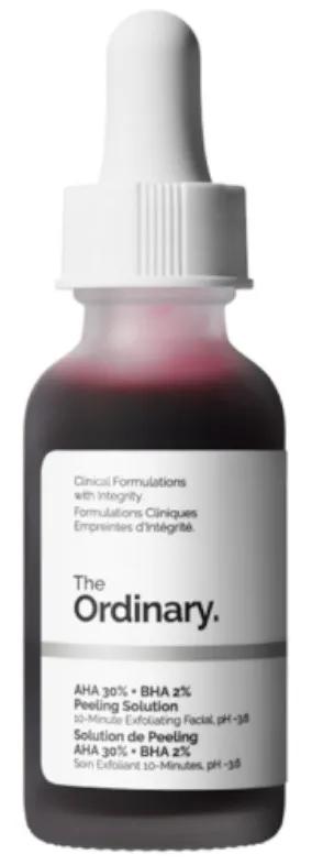 Solution exfoliante The Ordinary Aha 30 % Bha 2 % 30 ml