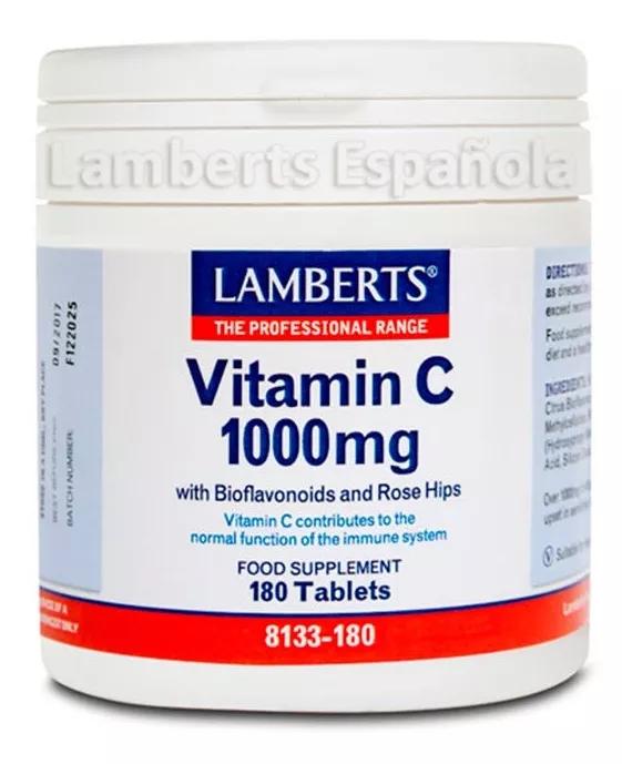 Lamberts Vitamina C 1000mg con Bioflavonoides 180 Comprimidos