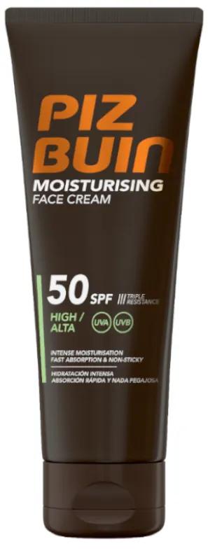 Piz Buin Feuchtigkeitsspendende Gesichtscreme SPF50 50 ml