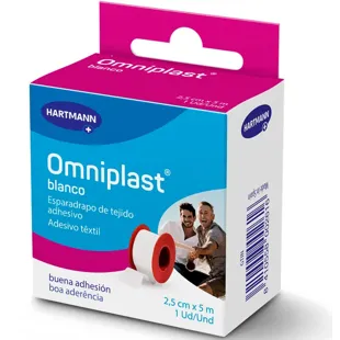 Hartmann Omniplast White Cloth Tape 2.5 cm x 5 m