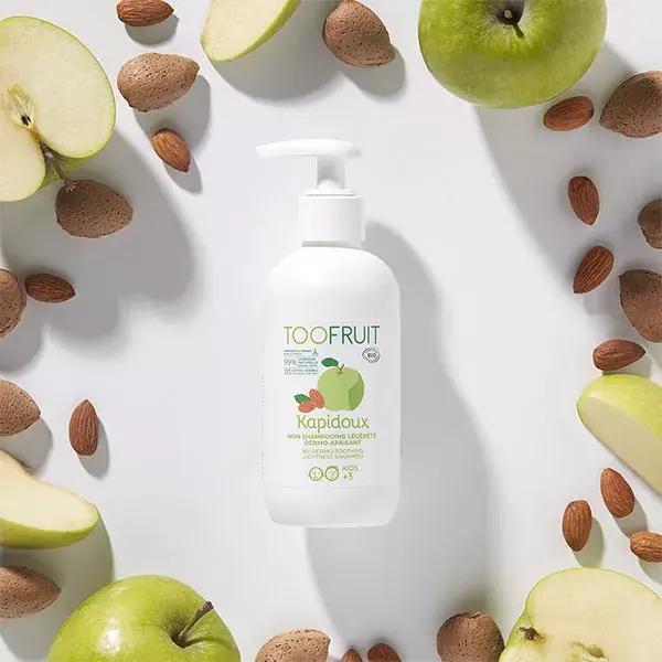 Toofruit Kapidoux Dermo-Soothing Shampoo with Green Apple + Sweet Almond 200ml