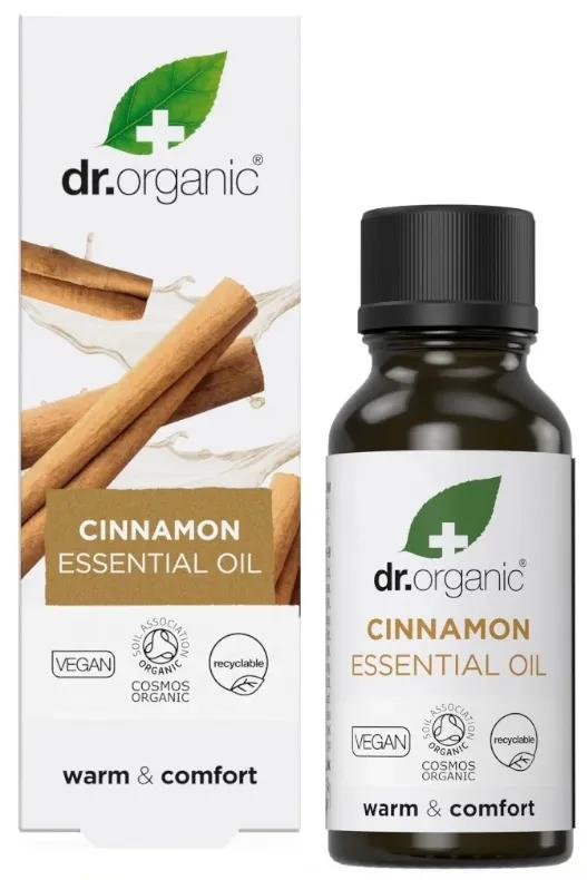 Dr.Organic 100% reines ätherisches Bio-Öl Ceylon-Zimt 10 ml