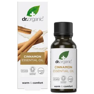 Dr.Organic 100% reines ätherisches Bio-Öl Ceylon-Zimt 10 ml