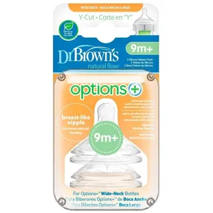 Dr Browns Option + tea mouth wide for cereals: Y hole