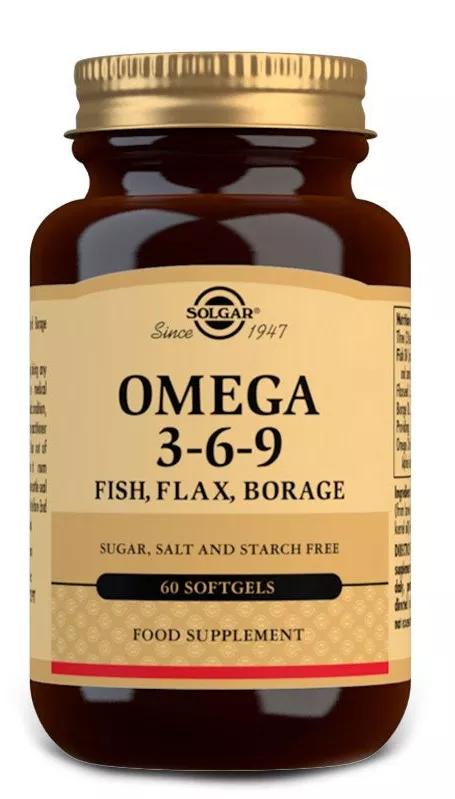 Solgar Omega 3-6-9 60 Cápsulas Moles
